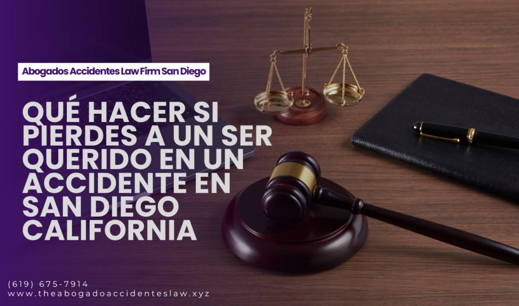 abogado lesiones por muerte injusta San Diego