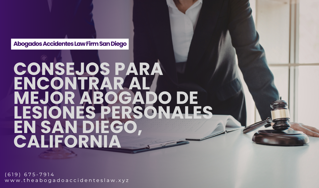cómo elegir abogado de lesiones San Diego