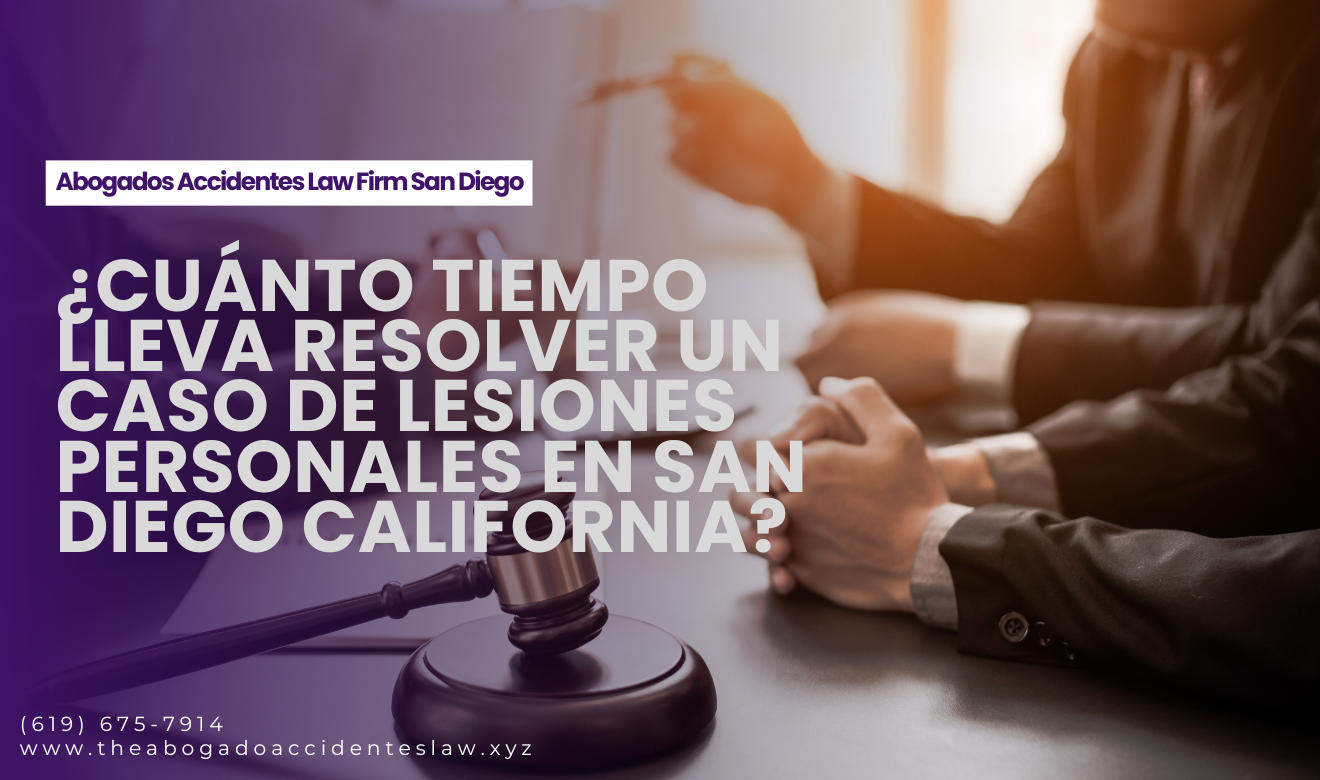 cuánto tarda caso de lesiones San Diego
