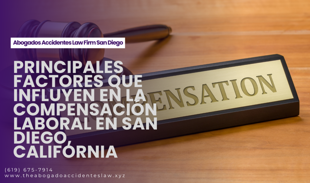 factores que afectan compensación San Diego