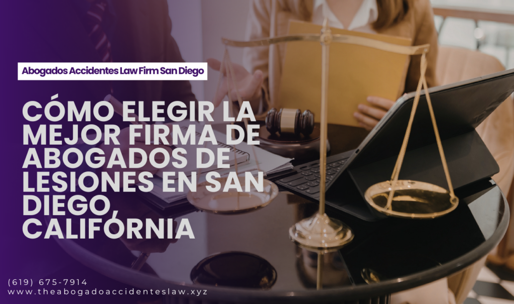 mejores firmas de abogado de lesiones San Diego