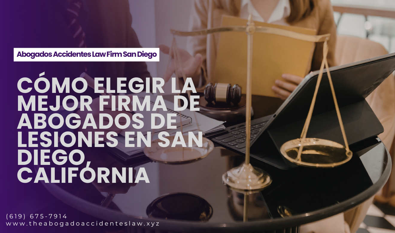 mejores firmas de abogado de lesiones San Diego