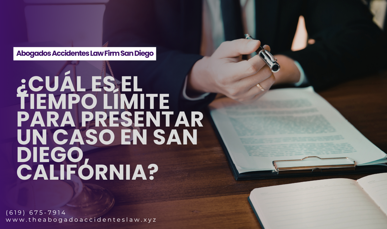 tiempo límite para presentar caso San Diego