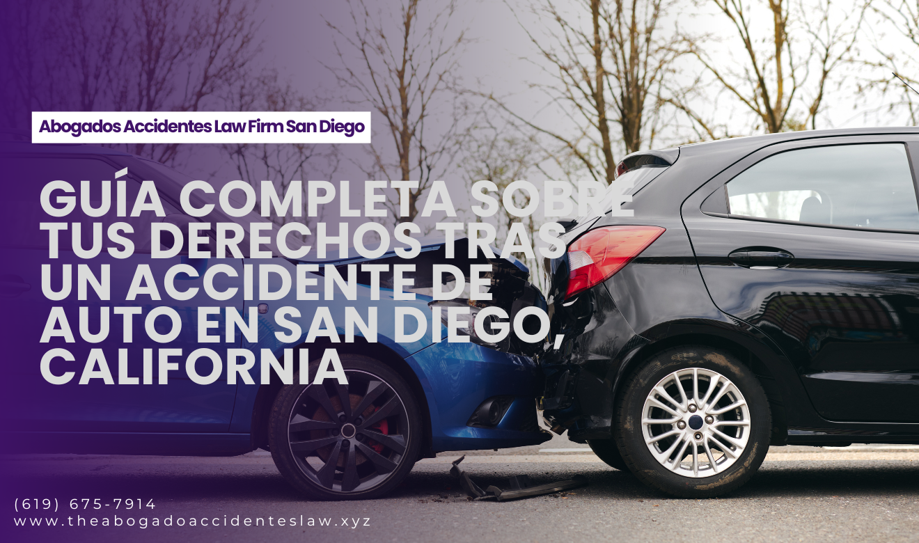 derechos tras accidente de auto San Diego