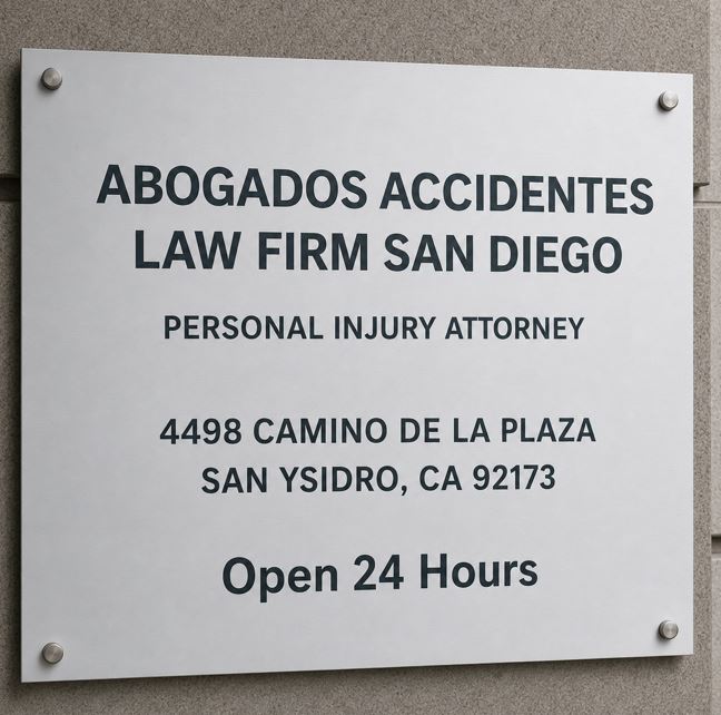 Abogados Accidentes Law Firm San Diego